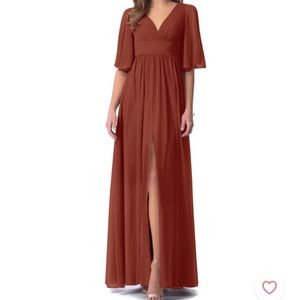 Azazie Terracotta Dress